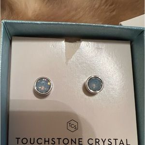 Crystal Aurore Boreale Ice earrings